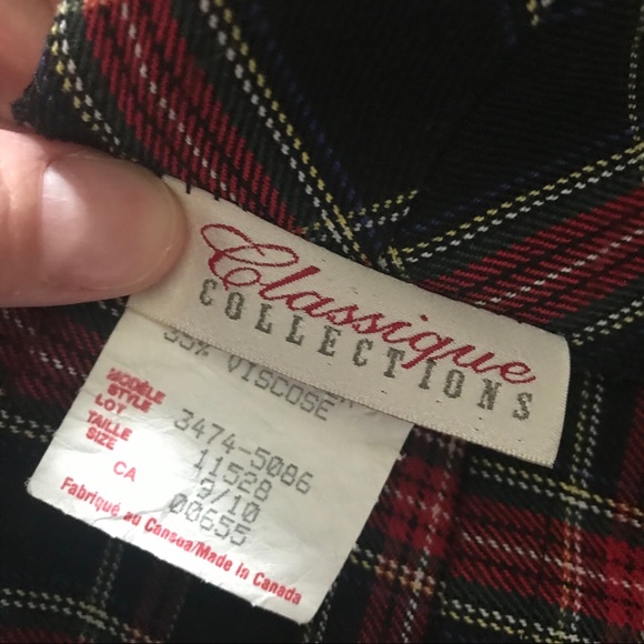 Perfect punk red plaid school kinderwhore skirt - Picture 11 of 14